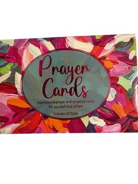 Prayer Cards Inspirational Set - Pink Floral